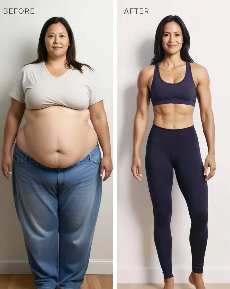 Fitness transformation with a personalized plan